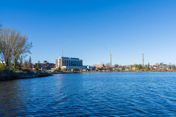 istock Osisko Lake in a sunny day. Rouyn-Noranda, Abitibi-Temiscamingue, Quebec, Canada. 1412316405