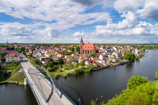istock Aerial view Fuerstenberg an der Oder, Brandenburg, Germany 1412322169