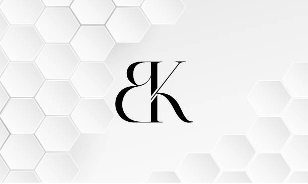 Background Kb 140+ Kb Monogram Stock Illustrations, Royalty-Free Vector Graphics ...