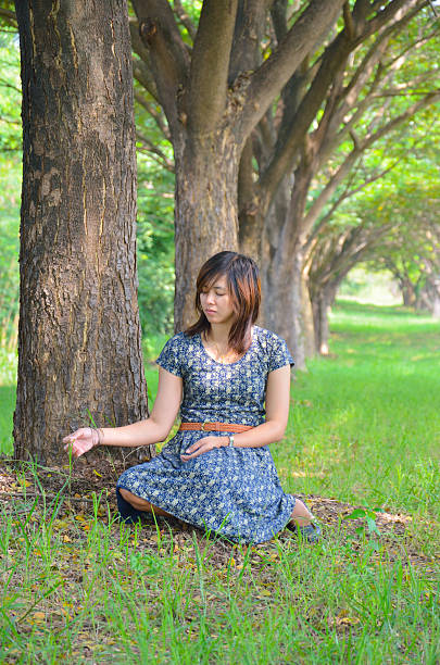 istock Asian women at the park 141232626