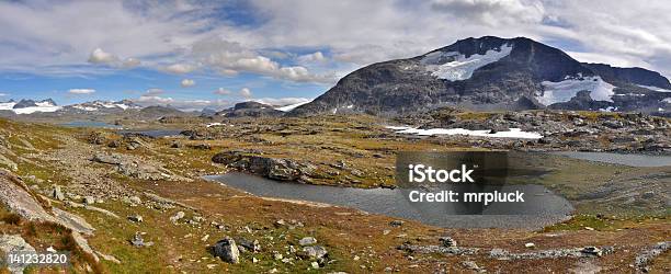 Sognefjell Plateau Panorama Stock Photo - Download Image Now - Camping, Eco Tourism, Glacier