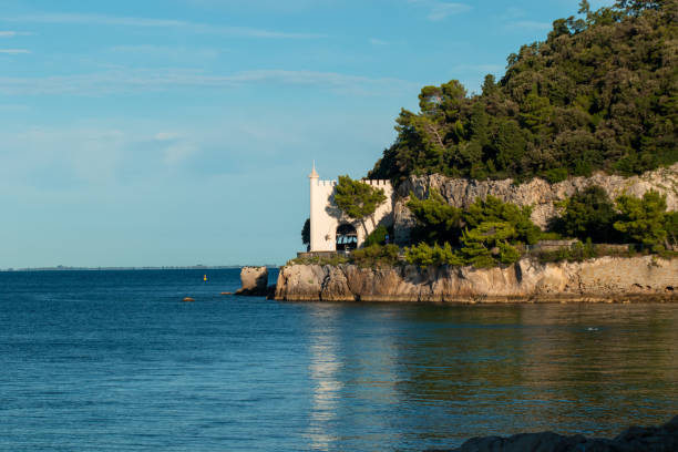 istock Miramare castle on the coast 1412330918