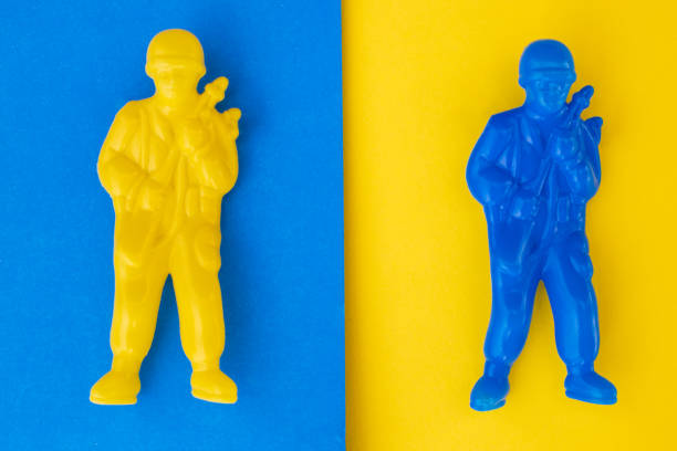 Toy soldiers war concepts