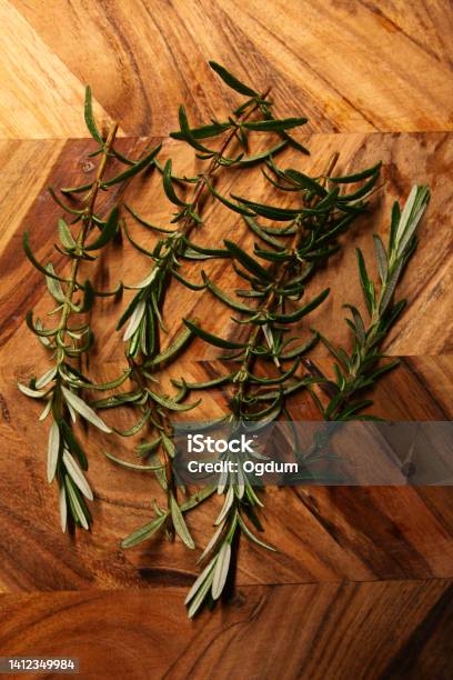 Rosemary Branches Stock Photo - Download Image Now - Antioxidant, Australia, Backgrounds