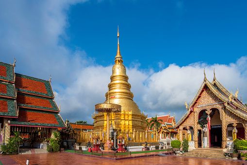 Wat Phra That Hariphunchai, Lamphun Province, Thailand