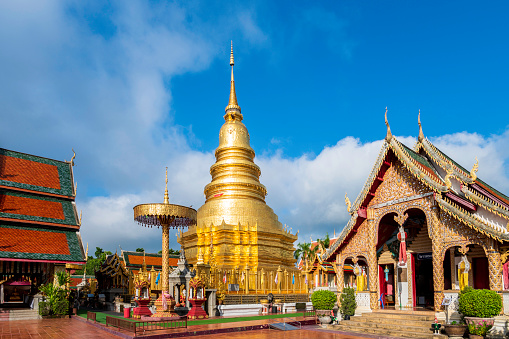 Wat Phra That Hariphunchai, Lamphun Province, Thailand