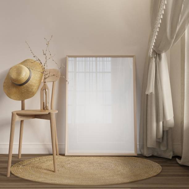 istock Bohemian style interior living room 1412362934