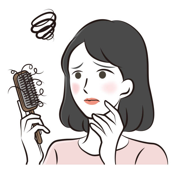 Woman Brushing Hair Illustrations, Royalty-Free Vector Graphics & Clip Art  - iStock