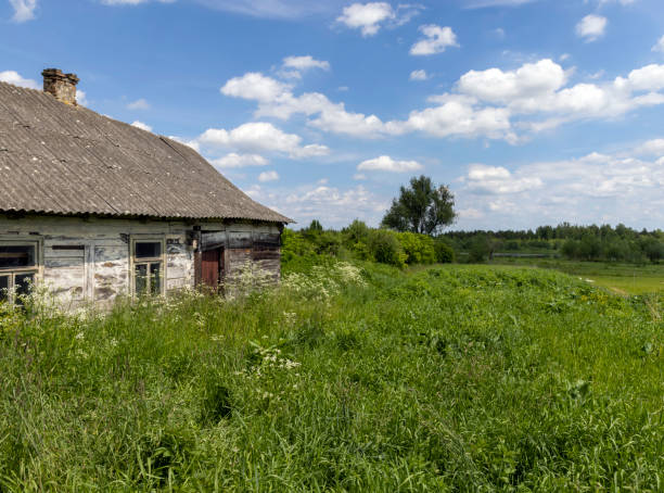 istock An old abandoned wooden house 1412368741