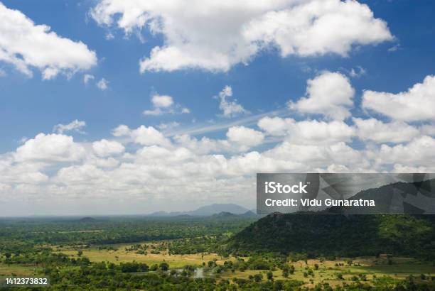 A View From Top Of Mihintale Sri Lanka Stock Photo - Download Image Now - Asia, Cloud - Sky, Color Image