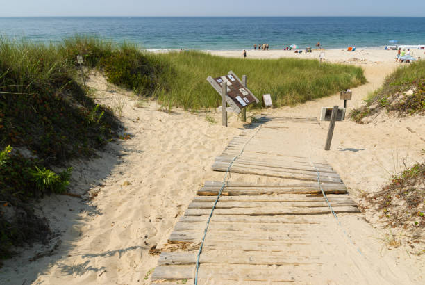 istock Trail to Aquinnah Public Beach, Martha's Vineyard 1412379663