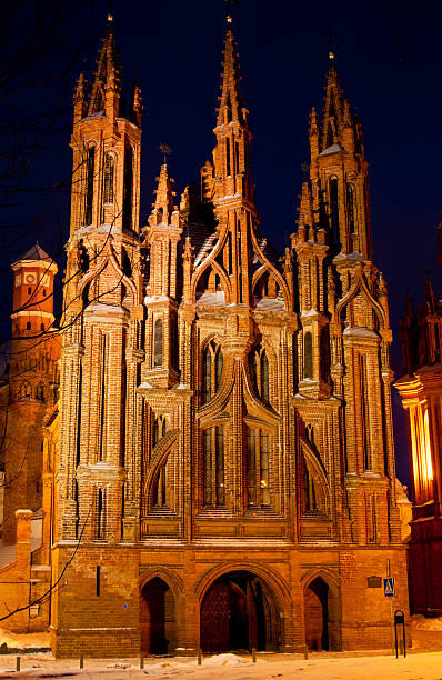 Church os St. Anne in Vilnius, capital of Lithuania