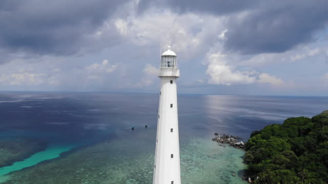 Aerial Footage of Lengkuas Island