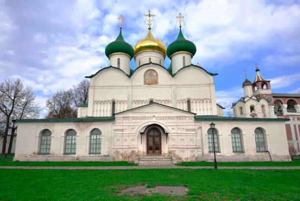 istock The Transfiguration Cathedral of the Spaso-Evfimievsky Monastery 1412389382