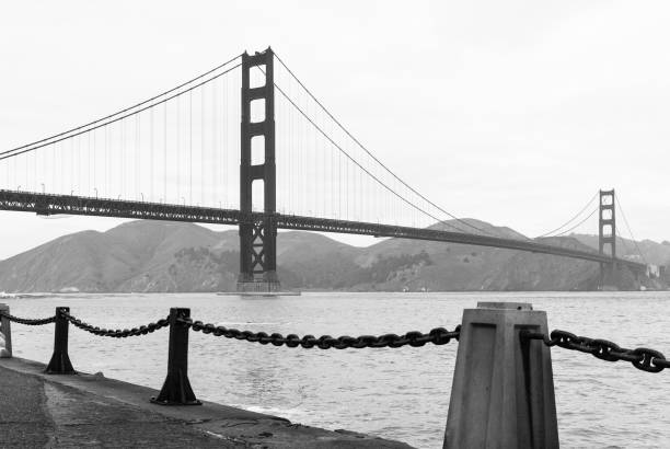 puente golden gate, san francisco, california estados unidos - gold gate bridge san francisco county fotografías e imágenes de stock