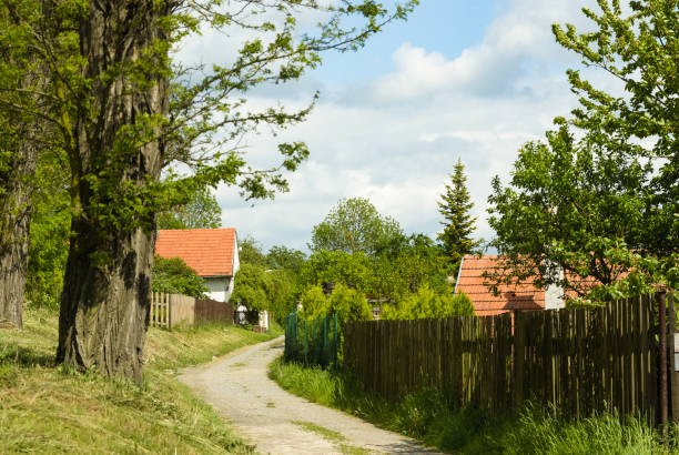 Summer in a small Czech village