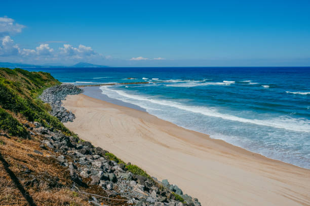 istock Marbella beach in Biarritz, France 1412393541