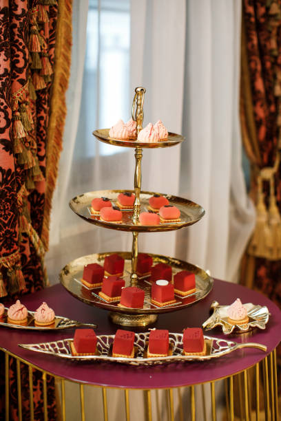 istock Rows of desserts on the wedding table 1412408224