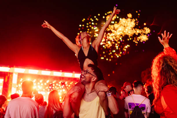 istock Festival vibes during summer nights 1412413400