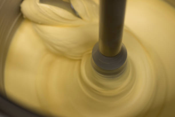Ice cream machine making