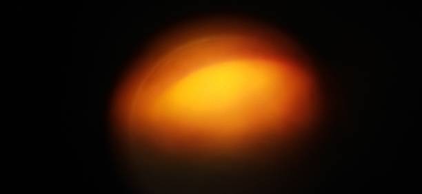 istock Solar storm photographed using a zoom telescope lens 1412419669