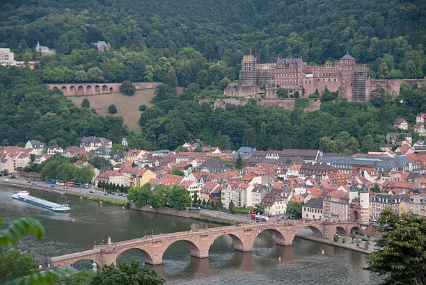 istock beautiful heidelberg altstadt with brick bridge 141242986