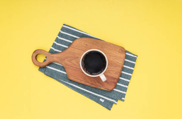 istock Filter coffee on wood standing and coffee beans. Isolated background 1412430525