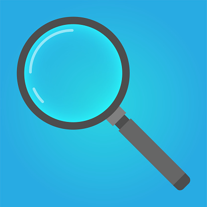 Magnifier icon.
Vector illustration in HD very easy to make edits.