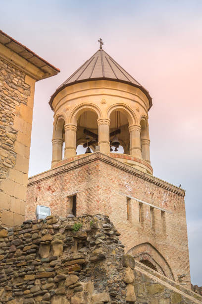 istock Svetitskhoveli wall and tower in Mtskheta, Georgia 1412443092