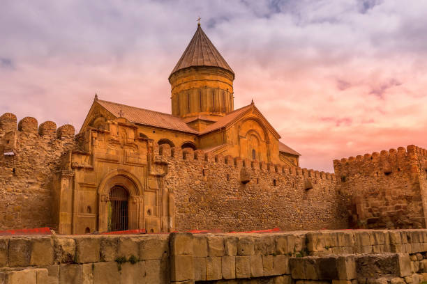 istock Svetitskhoveli Cathedral in Mtskheta, Georgia 1412443982