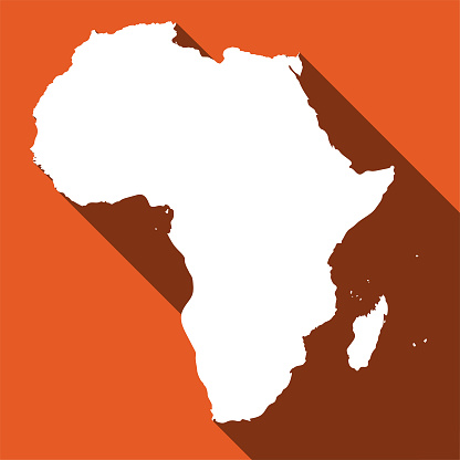 Map of Africa. Vector illustration in HD very easy to make edits.