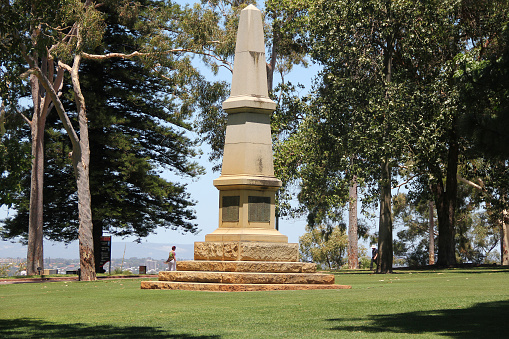 10th Light Horse Memorial in Kings Park, Australia on 20 Nov 2012