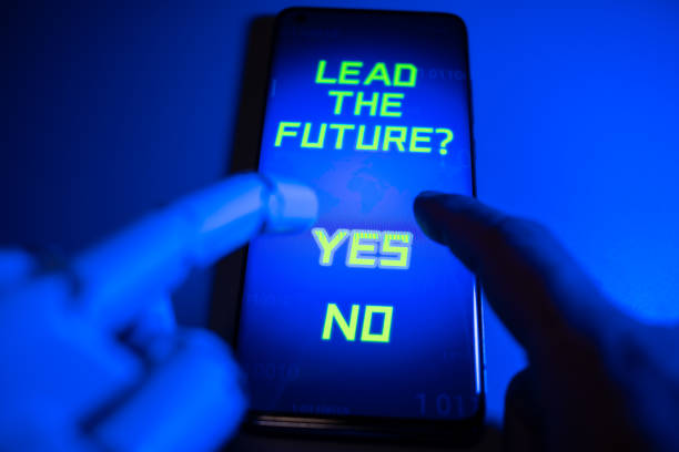 Who can lead the future between human and AI