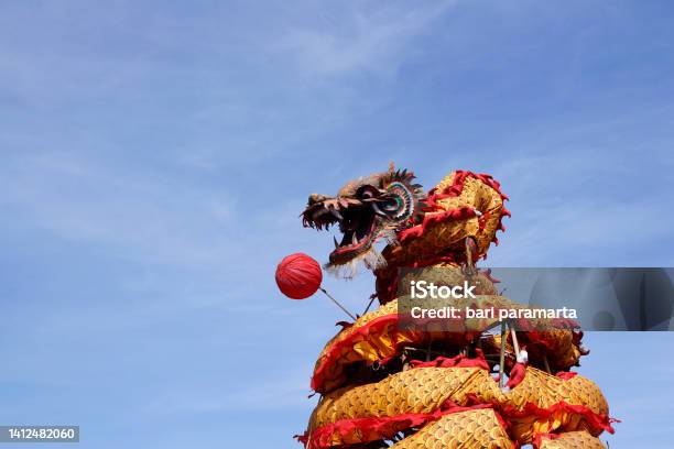 Dragon Doll Figure In Chinese Tradition Stock Photo - Download Image Now - Acrobat, Ancient, Animal Themes