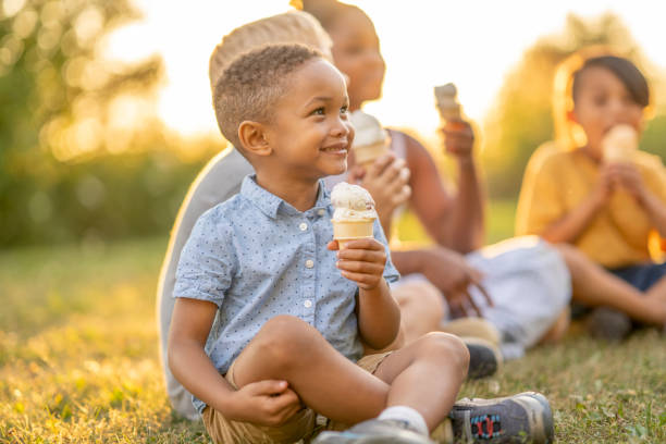 istock Children Enjoying Ice Cream 1412490424