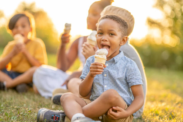istock Children Enjoying Ice Cream 1412490431