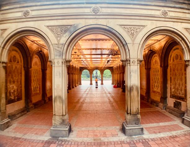 istock Light at the End of the Arches 1412492664