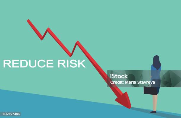 Reduce Risk Conceptvector Stock Illustration - Download Image Now ...