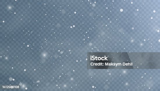 istock The effect of a winter cold blizzard. 1412500108