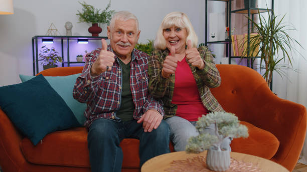istock Senior Couple at Home 1412503424