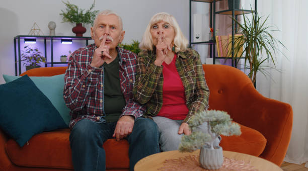 istock Senior Couple at Home 1412503475