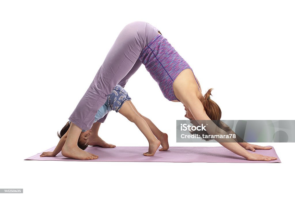 Lo Yoga - Foto stock royalty-free di Madre