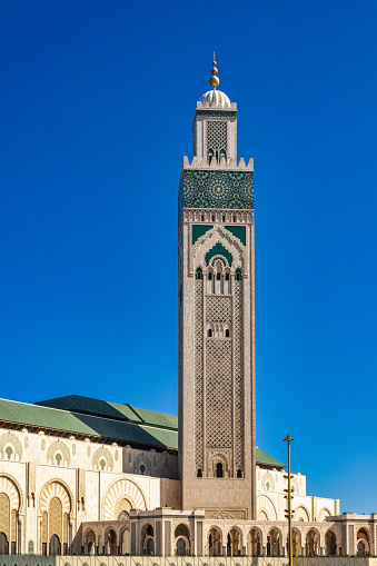 The Hassan II Mosque one of the largest in the world - Casablanca, Morocco
