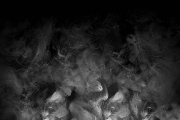 istock A white mist creeping over the night ground. 1412527875