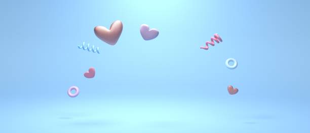 istock Hearts - Appreciation and love theme 1412534684