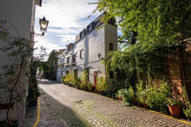 istock Kynance Mews at sunset 1412542269