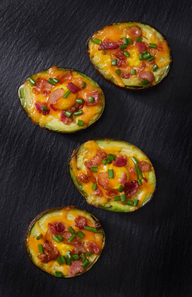 istock Baked Avocado Egg Boats 1412542897