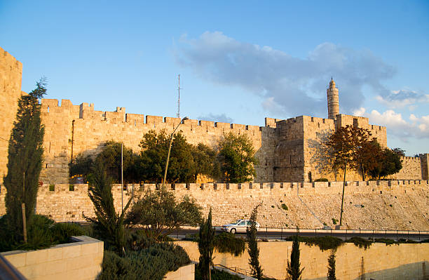 istock Mosque of Omar minaret in Jerusalem 141254307