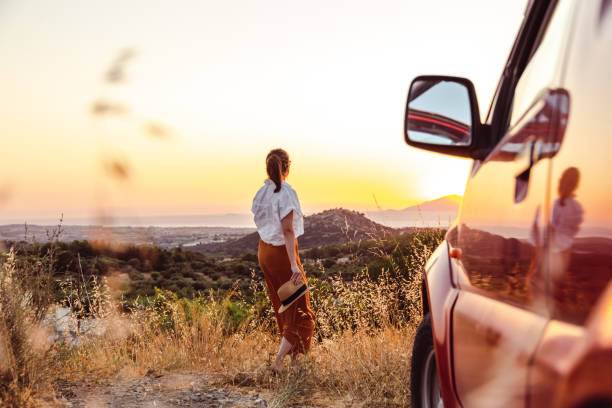 istock Enjoying the nature on a road trip 1412545117