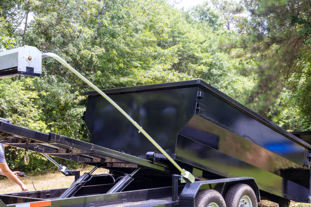 istock For the purpose of recycling garbage, a metal container trash dumpster is provided 1412545890